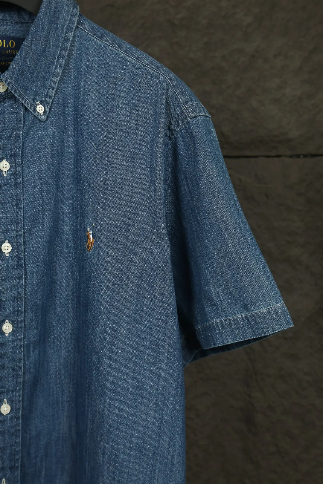 【 】 ：25042# ( ） ：Dark Blue /Light Blue Size：S XL Ralph Lauren/ 25SS Same Style RSB 20+21 4.8OZ ✅ ✅ ✅ Ralph Lauren Classic Versatile Versatile